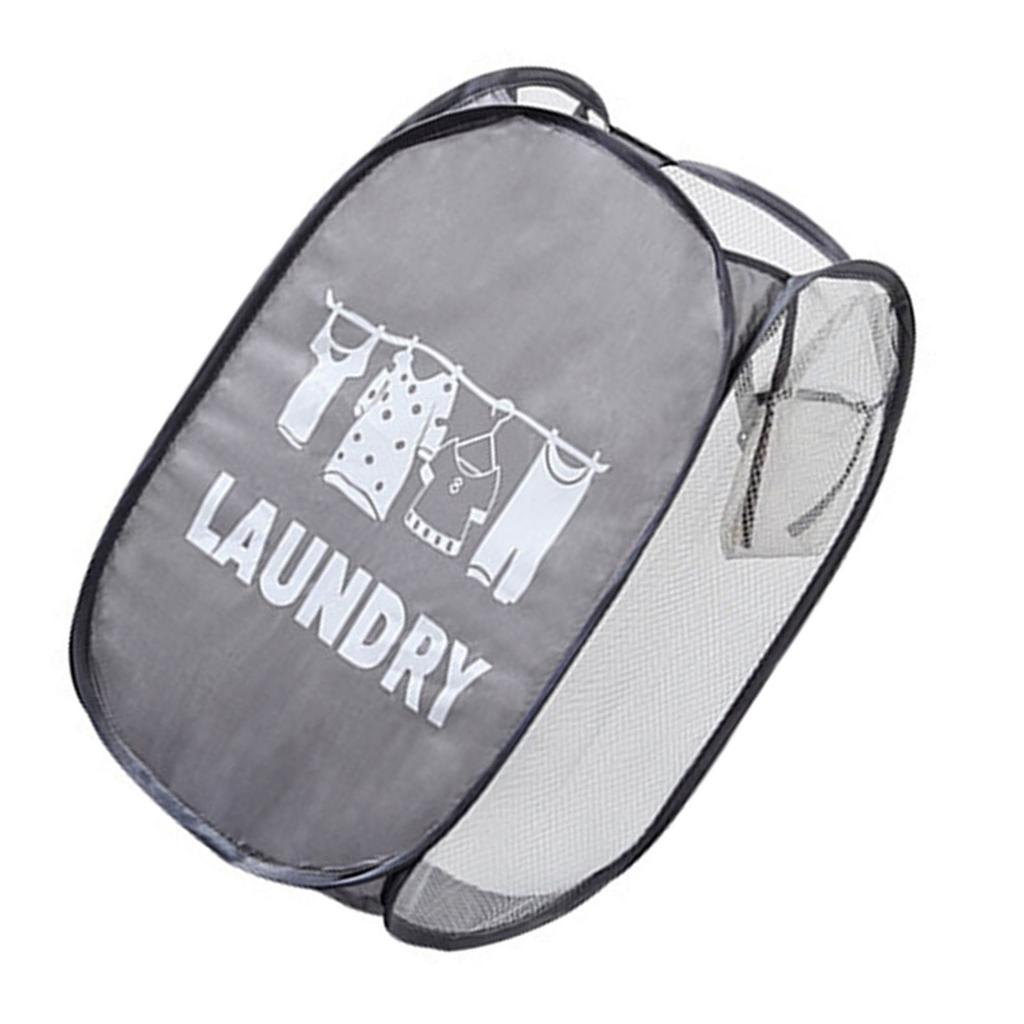 Mesh Laundry Hamper Durable Dirty Clothes Hampers Practical Durable Mesh Laundry Baskets with Handles Storage Baskets