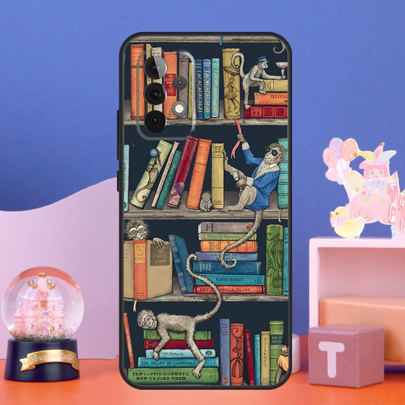 

Library In Wonderland Case For Samsung Galaxy A17 A06 A16 A26 A36 A56 A55 A35 A15 A32 A52 A13 A33 A53 A14 A34 A54 Samsung A22 5G