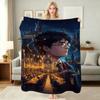 Harry'S Hogwarts Adventure Flannel Blanket Soft Comfortable Fleece Blanket For Living Room Sofa Nap Home Decor Memorial Gift