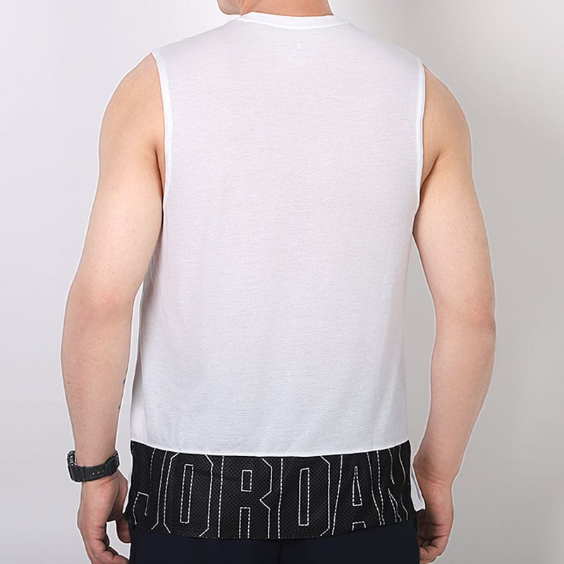 Jordan Basketball Jersey Men's White CJ4576-100