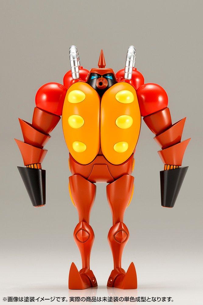 Kotobukiya New Android Casshern Model Boys Flame Throwing Robot Friend Mini Figure Included Height 120mm Plastic Model "Showa Club" Approx. Non-Scale