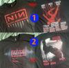 Maglietta in Cotone Taglia Unica U18.388 Tour 2026 Nine Inch Nails NIN Peel It Back Retrò