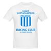 Racing Club De Avellaneda Heptacampeon Fitness Tshirt Retro Academy Highdefinition Printing Basic Tee