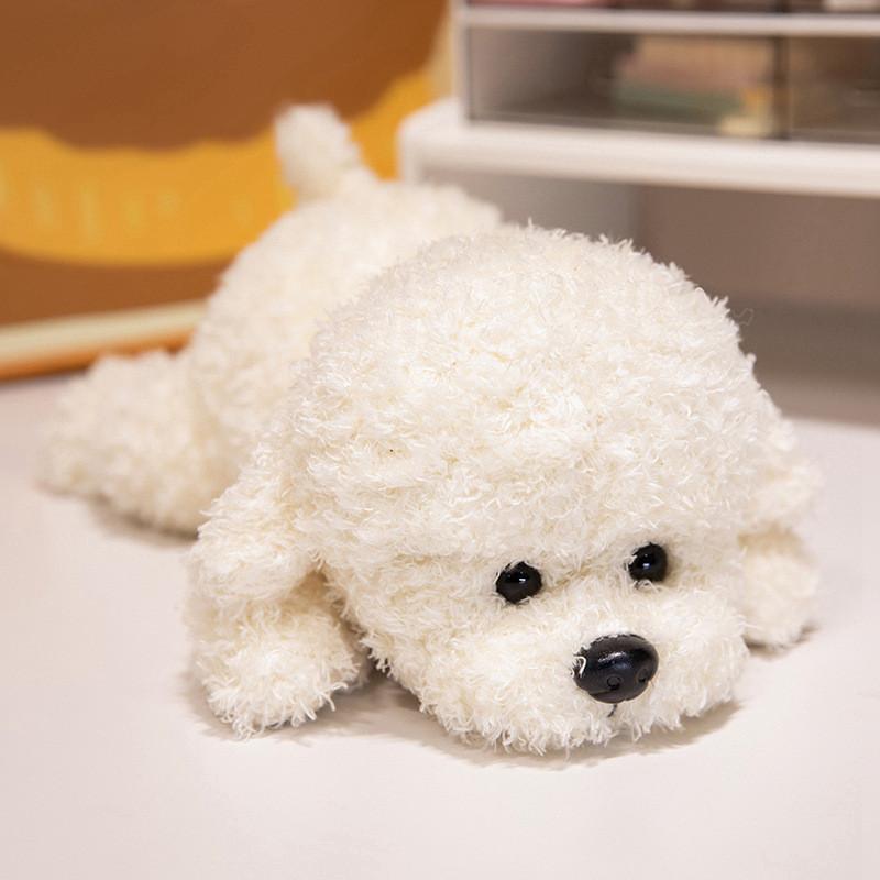 Dog Soft Teddy Plush Animal With Magnetic Paws Stuffed Toy For Kids Girls