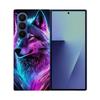 For Samsung Galaxy Z Fold 7 6 5 4 3 2 Case Transparent Protective Back Cover Hard PC Shell For Samsung Z Fold7 Fold6 Fold5 Etui