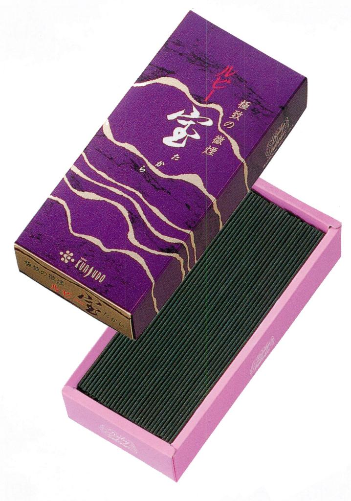 Kunjudo Incense Ruby Treasure Small Rose #52