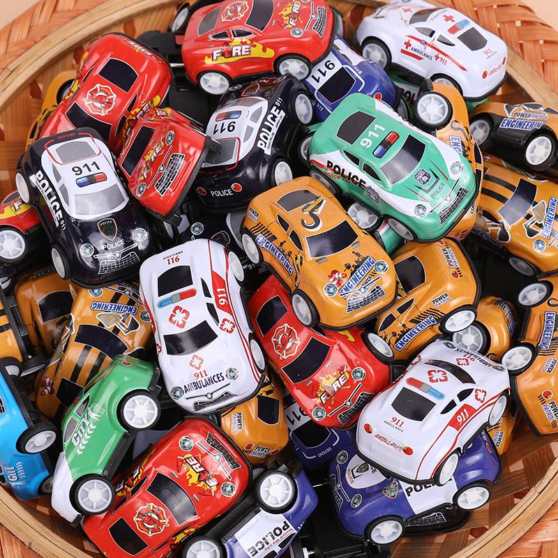 10/20Pcs Alloy Pull Back Car Kids Birthday Party Favors Goodie Pinata Fillers Mini Racing Vehicles Toy Boy Girl Christmas Gift