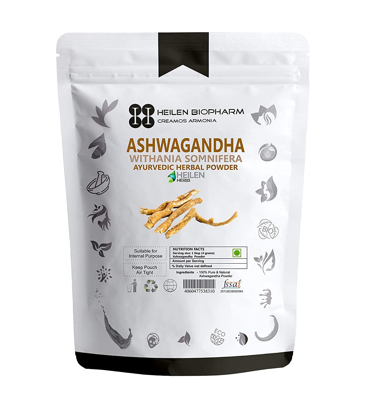 

Ашвагандха (200 г), Ashwagandha Powder, Heilen Biopharm