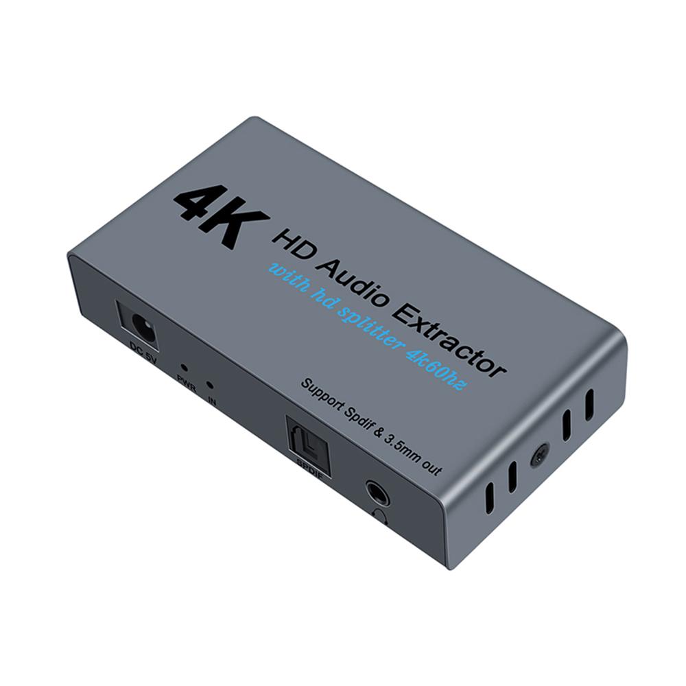 E12 4K 60Hz Hd Video Extractor With Optical Toslinconverter Hd 14 ...