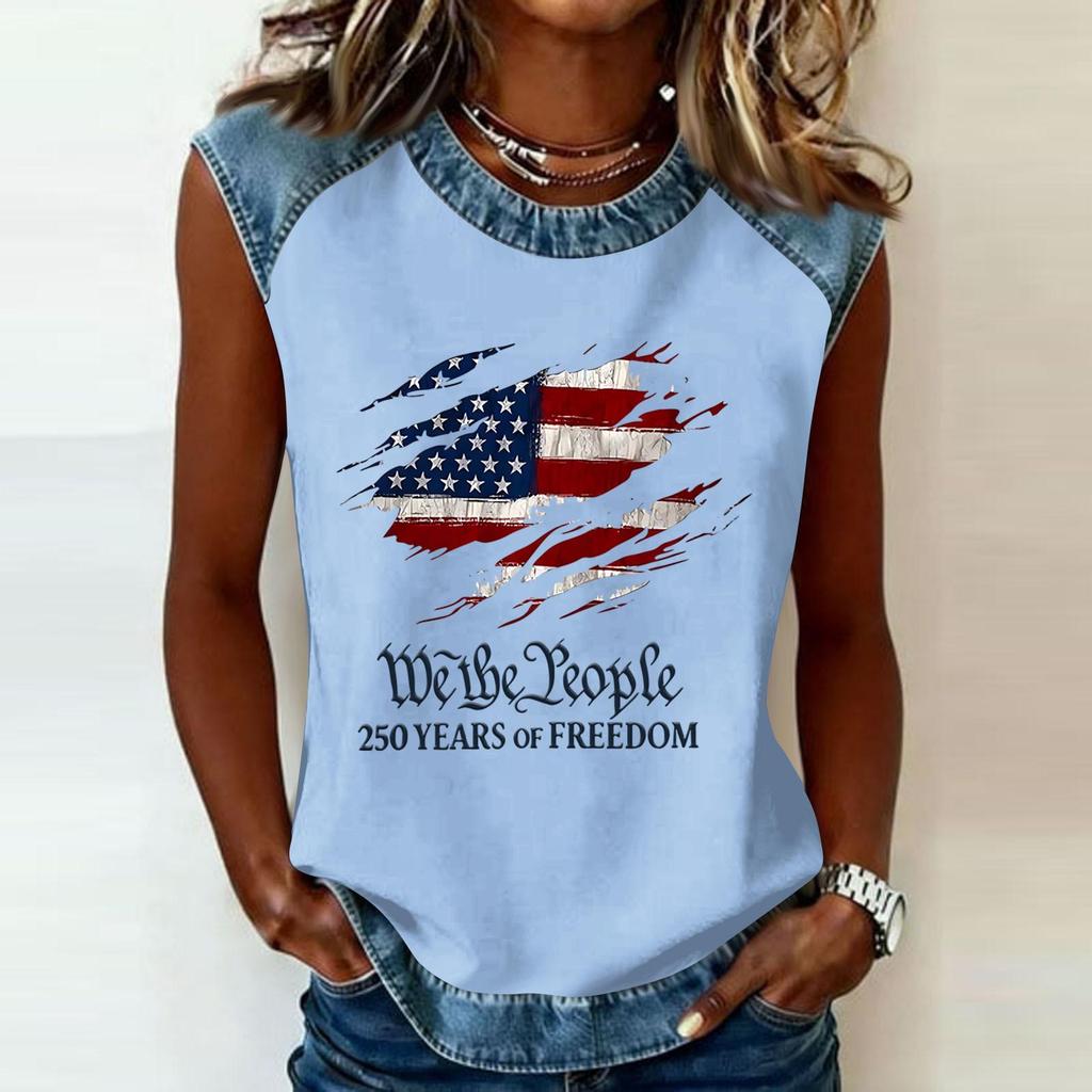 Camiseta informal de manga larga para mujer con cuello redondo y estampado