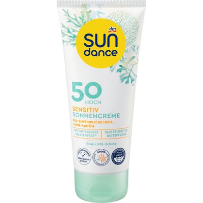 Alemanha DM SUNDANCE Creme Solar Sensitive FPS 50 100ml