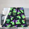 glep smiling friends Gift Blanket For Men Women Warm Cozy Fluffy  Throw Blankets for Bed 50x60 Inches Multiple Sizes