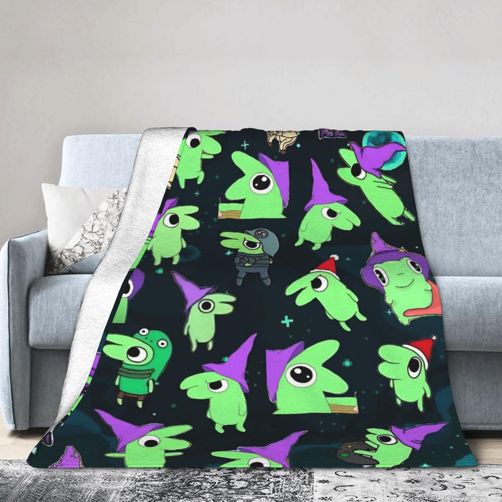 glep smiling friends Gift Blanket For Men Women Warm Cozy Fluffy  Throw Blankets for Bed 50x60 Inches Multiple Sizes