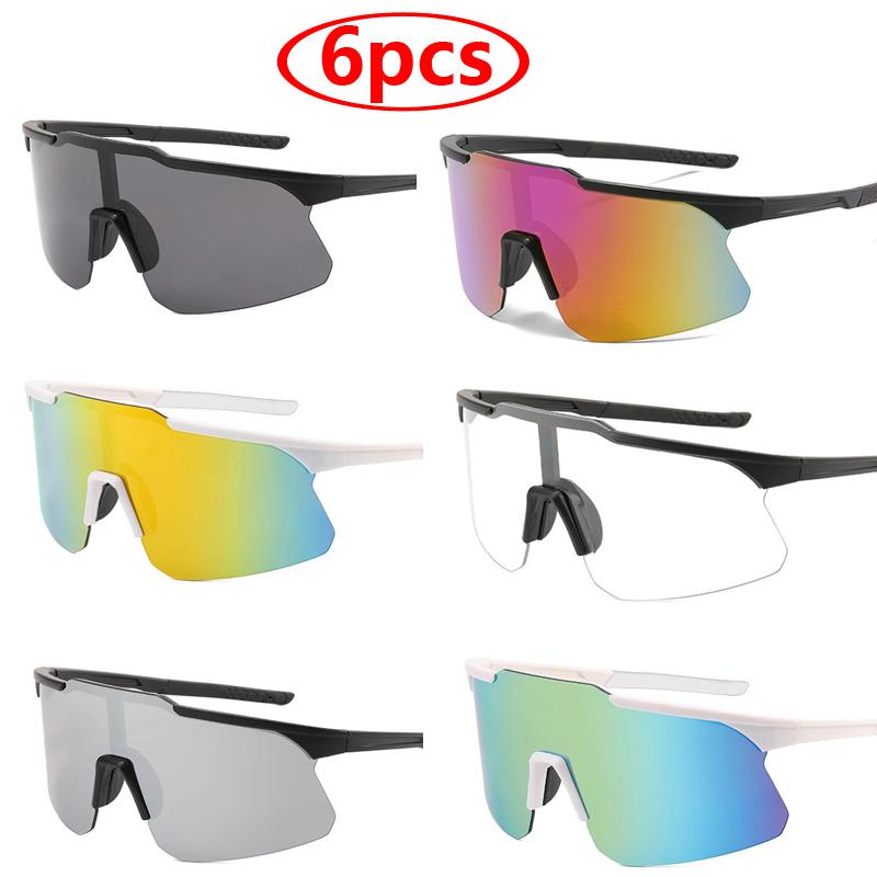 Mirror Lens Cycling Sunglasses UV400 Protection Sports MTB Road Bike Glasses Outdoor Bicycle Eyewear Goggles