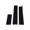 6PCS 2M Universal Side Skirts Extension Rocker Panels Lip Splitters For Chevy Chevrolet Camaro SS 2000-2022 Car Accessories