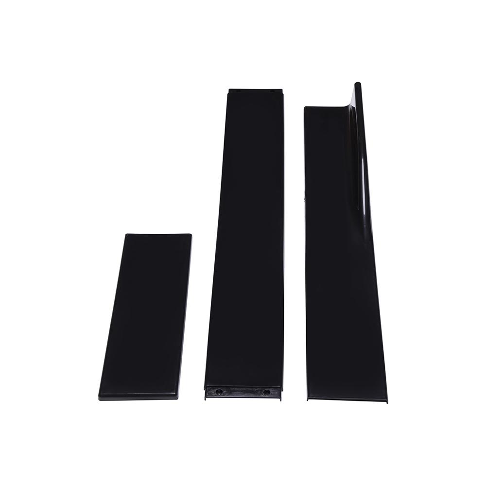6PCS 2M Universal Side Skirts Extension Rocker Panels Lip Splitters For Chevy Chevrolet Camaro SS 2000-2022 Car Accessories