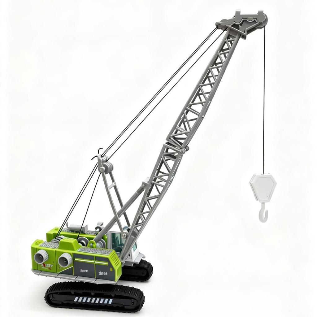 Alloy ABS Drop-Resistant Toy Forklift Construction Set for Boys Ages 3-6