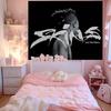Rapper Music Albums XXX-Tentacion Hippie Wall Hanging Tapestries Bohemian Wall Tapestries Mandala INS Home Decor