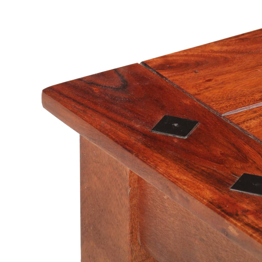 Coffee Table 110 X 50 X 35 Cm Solid Acacia Wood