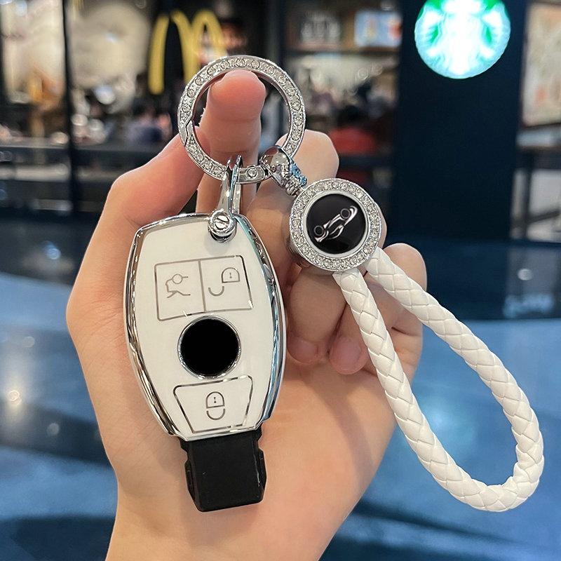 Tpu Car Key Case Cover For Mercedes Benz A B C E Class Gls Gla Glk Glc Cls Cla Amg W204 W205 W212 W463 W176 Accessories