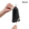 Iron 6 8 Inch Cowbell Drum Hoop Mount Up Down Includes Drum Key Holder Hand Percussion Professional Grade