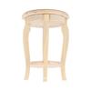 1:12 Dollhouse Miniature Bonsai Stool Wooden Unfinished Perfect Detailed Dollhouse Stool Chair