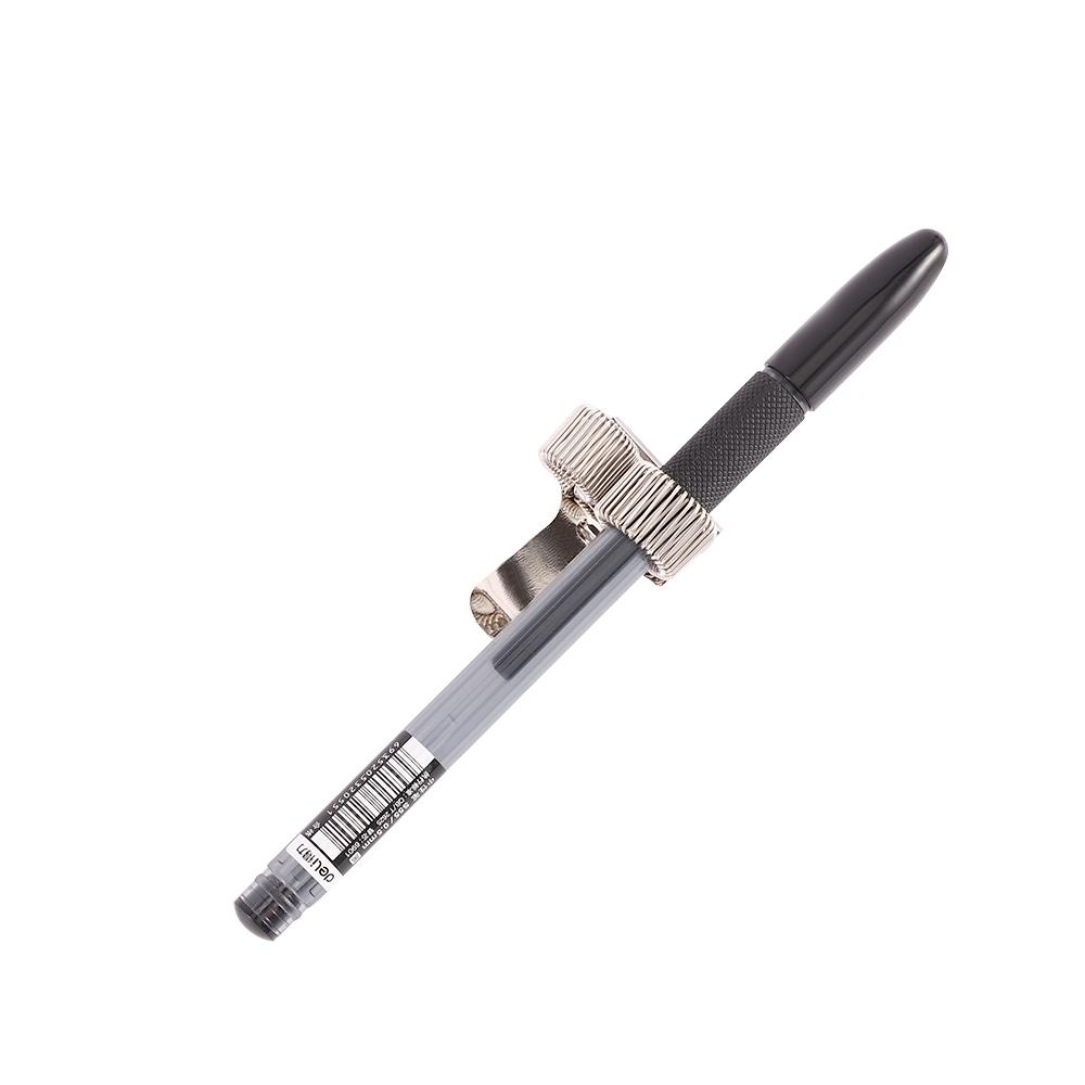 Stationery Doctors Notebooks Metal Spring With Pocket Clip Single/Double/Triple Pen Holders