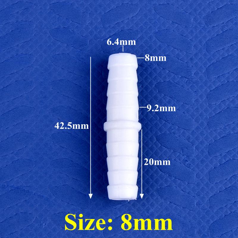 10Pcs/Lot 4~14mm Equal Dia Direct Connectors Food Grade Plastic Hose Joints Aquarium Tank Adapter Air Pump Hose Pagoda Joint Water Pipe Fittings