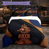Set Biancheria da Letto 3 Pezzi con Motivo Calcio Olandese Morbida Copripiumino in Microfibra con Federe per Camera da Letto