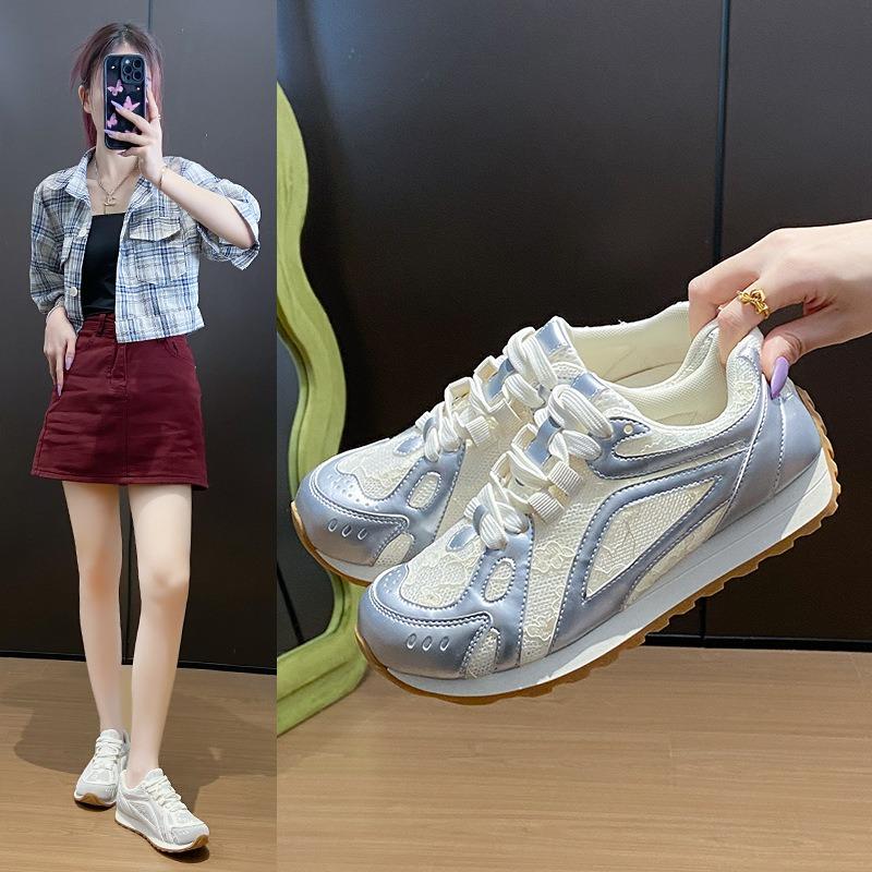 

New Women s Shoes Casual Sports Versatile Sneakers 40 сірий колір