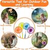 4 pcs Kids Telescopic Butterfly Fishing Nets for Catching Insect or Fish