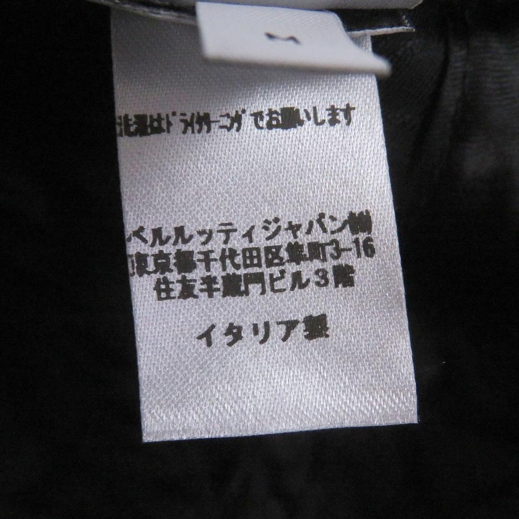 Great BERLUTI cap Calligraphy Scritto Denim Baseball Indigo blue cotton Used