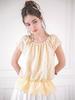 KOOLKITTEN Petal Eyelet Sheer Blouse 2 Colors