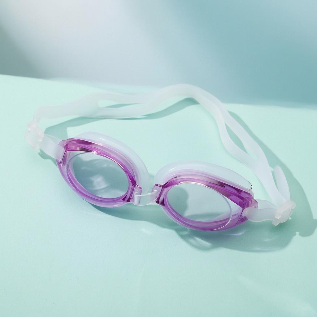 Kids' AntiFog Swimming Goggles with Earplugs Set for Training and Competition Royal Blue