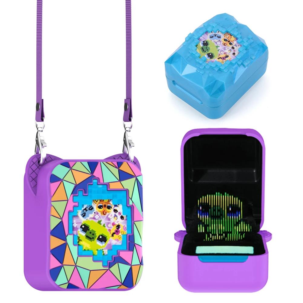 Premium Silicone Protective Case Cover with Lanyard for Bitzee Magicals Interactive Toy Vibrant and Fun Design