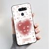 Weiche Hülle für LG K50S K40S Handyhülle LMX540HM LM-X540 LMX430HM LM-X430 Modischer Schmetterling Blume Schwarzer Silikon-Stoßfänger Abdeckung