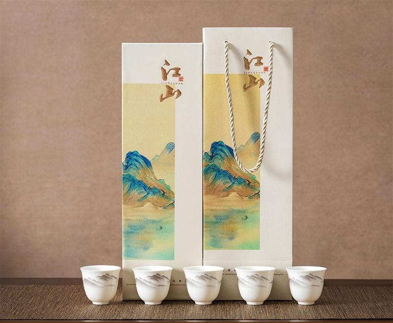 

Китайский стиль тушь Юаньшань чайный набор чашка для кунг-фу простая офисная чашка круглая чашка-плавильня чашка мастера большая вместимость высокая ценность