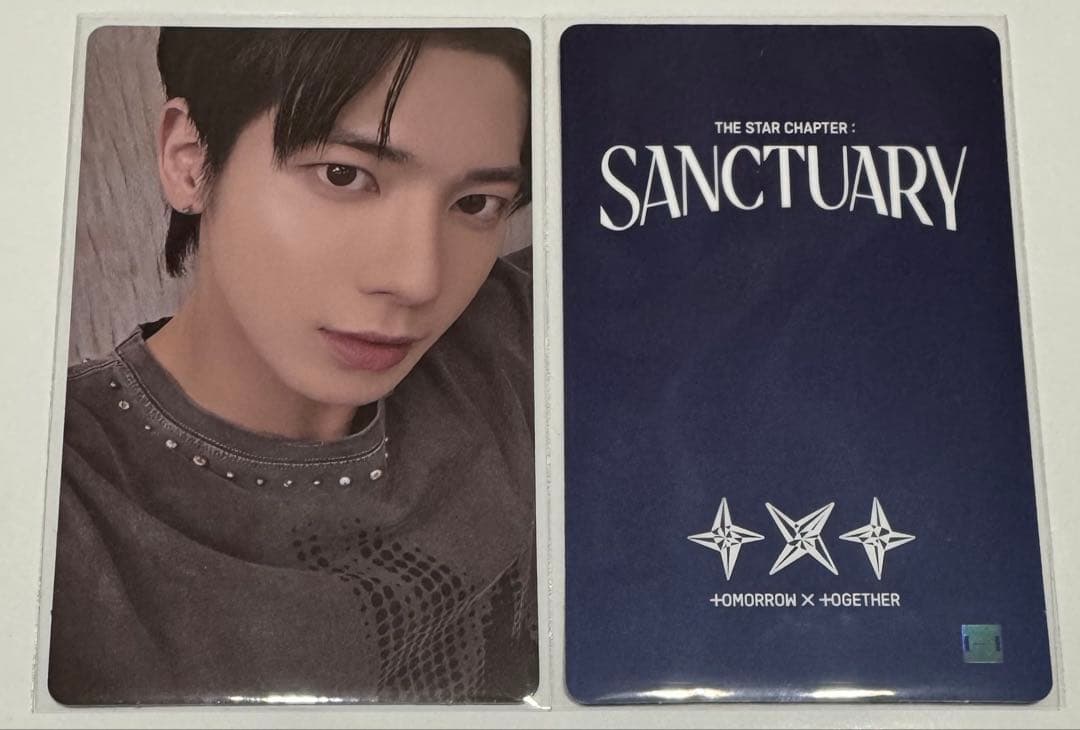 

[USED] TXT SANCTUARY Weverse Lucky Drop Trading Card Taehyung