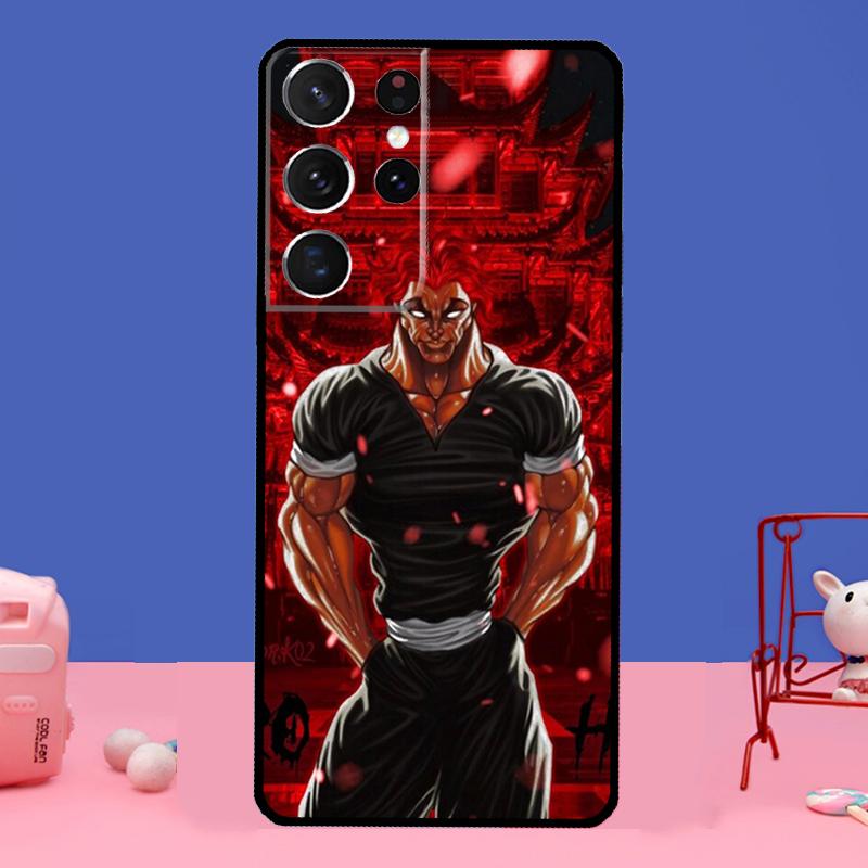 Baki the Grappler Manga Anime Phone Case For Samsung Galaxy S22 Ultra S8 S9 S10 Plus Note 20 Ultra S20 FE S21 Ultra