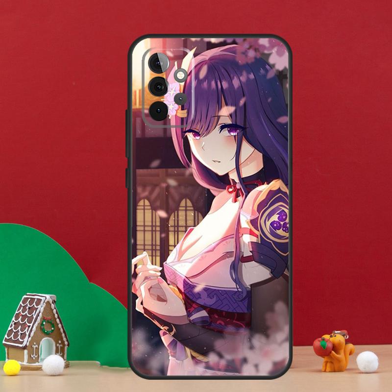 Baal Genshin Impact Game Case For Samsung Galaxy A56 A33 A13 A36 A23 A52 A32 A12 A54 A34 A14 A16 A53 A15 A35 A55 A17