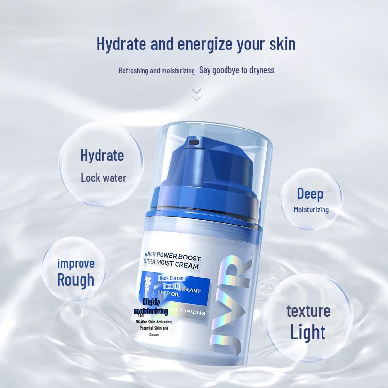 JVR Men's Hydrating & Revitalizing Face Cream