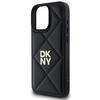 Dkny Dkhcp16Lpqdslk Iphone 16 Pro 6.3Czarny/Black Quilted Stack Logo