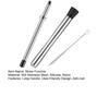 3Pcs/Set Straw Puncher Muddler Set Stainless Steel Straw Hole Puncher Kit Lemonade Stand Essentials Kit