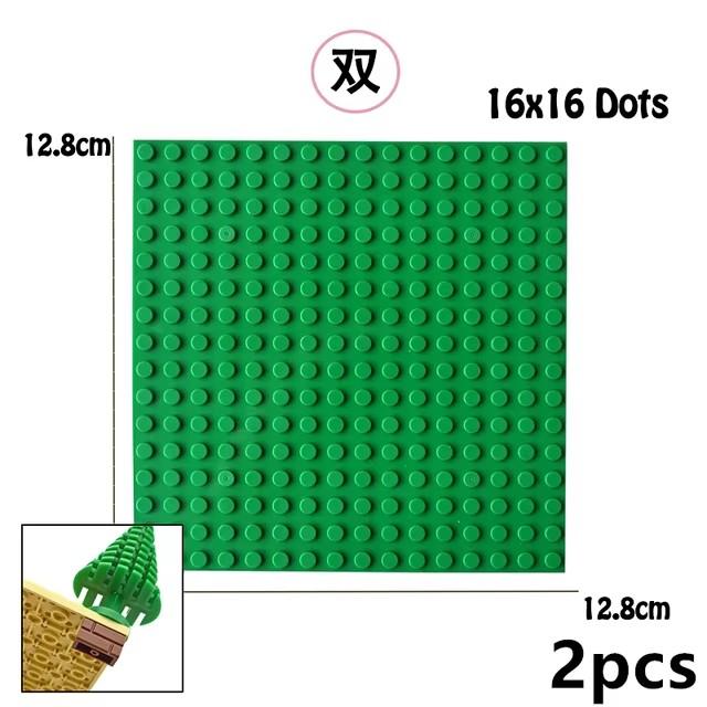 Double-sided 32x16 32x32 Dots Base Plate Classic Small Bricks Baseplates Building Blocks Compatible brand Construction kids toys