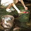 Durable Multi-functional Portable Basins Waterproof Collapsible Sink Bucket Travel Basin Camping Hiking Storage Bucket 10L/20L
