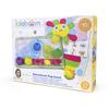 Lalaboom Baby Spielzeug Farb-Zuordnungs-Puzzle, Dreh- und Stecktafel, 21 Teile, BL710, Authentisch