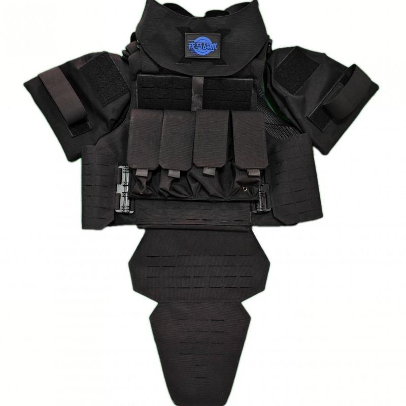 

Junma CP Camouflage Cut Full-protective Suit Russian Crotch Vest Set Detachable one size чёрный