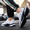 Men's Korean rotating shoelaces casual sneakers Four Season breathable light outdoor running shoes student non-slip sports shoes