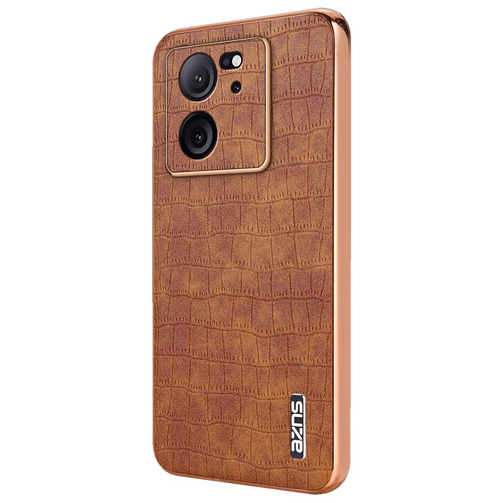 For Xiaomi Redmi K60 Ultra/13T/13T Pro Case Crocodile Texture Electroplating PU+TPU Phone Cover