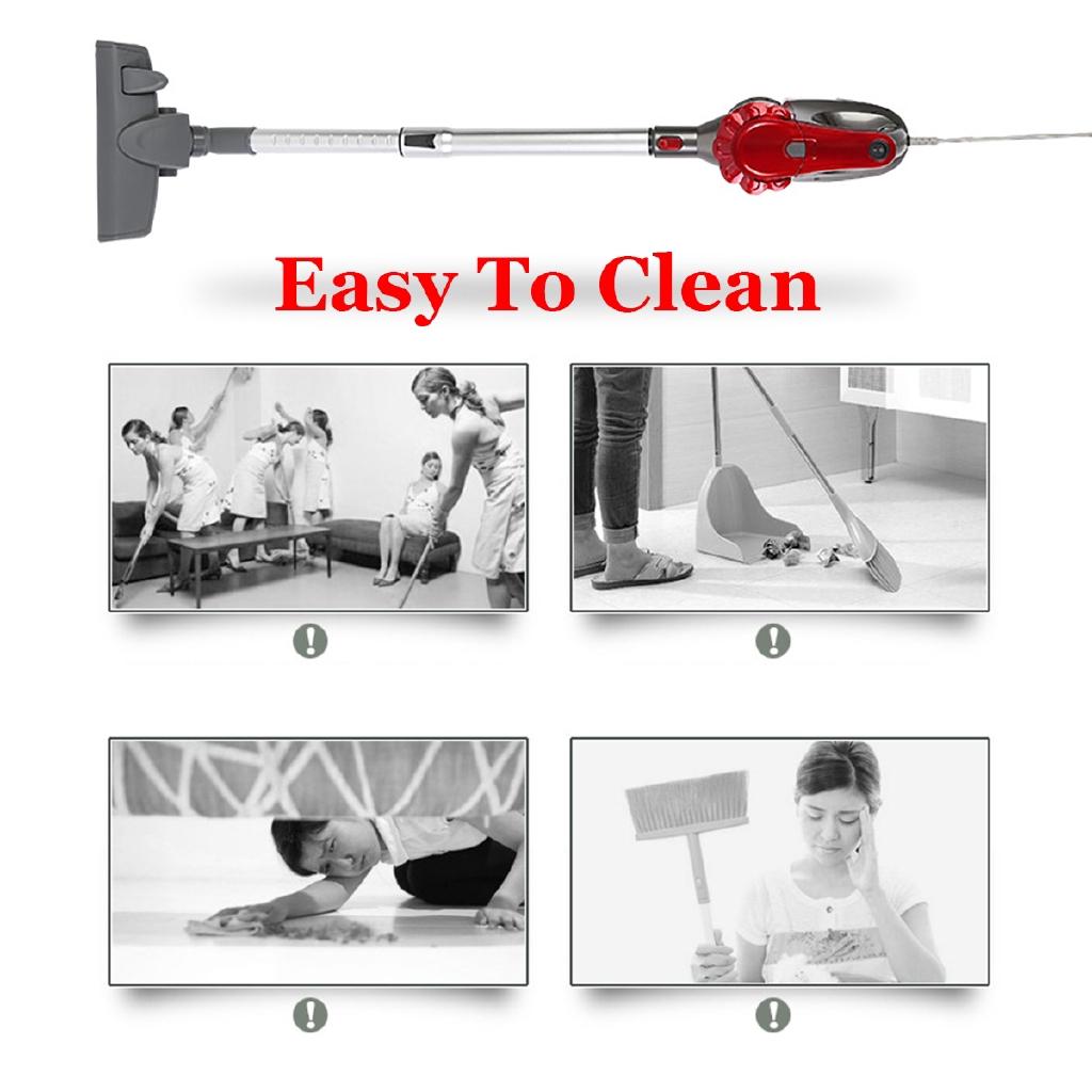 Handheld 2-in-1 Vacuum Cleaner Home Wireless Cordless Vacuum Cleaners Portable Carpet Dust Collector Quadruple Filtration System